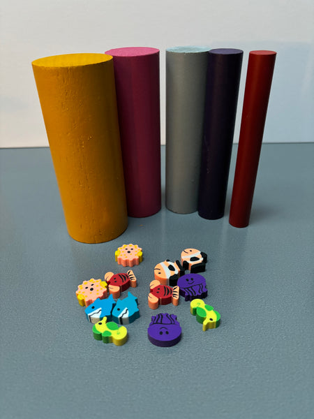 d. Rainbow range of motion dowels