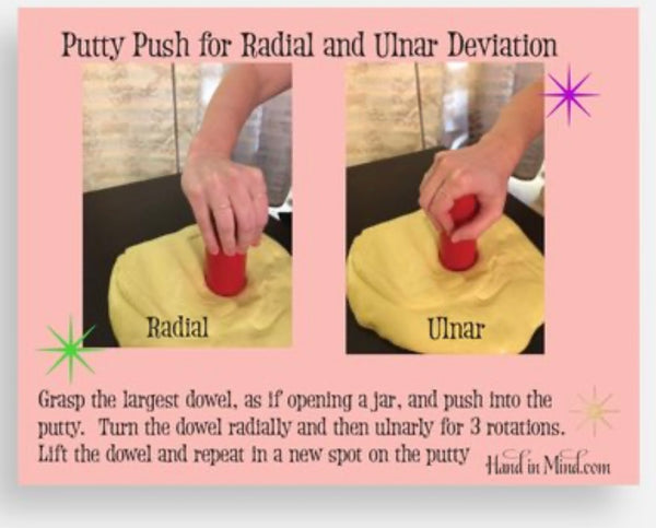 d. Rainbow range of motion dowels