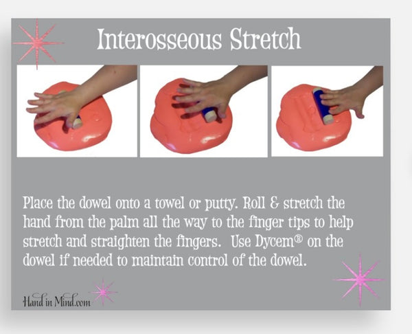 d. Rainbow range of motion dowels