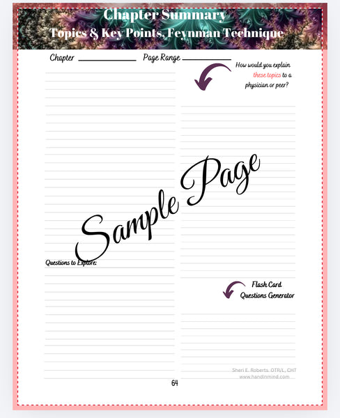 CHT planner/digital file PDF