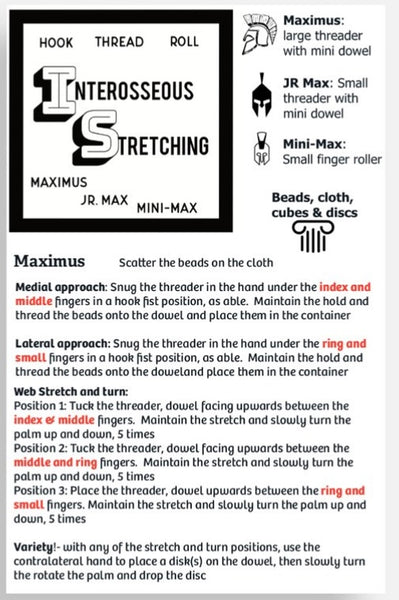 Finger Gladiator: Interosseous Stretching