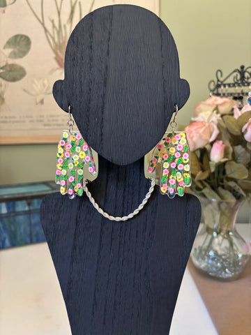 Resin Hands! Big and Beautiful! COLOR FRUIT SLICES & GREEN LEAVES