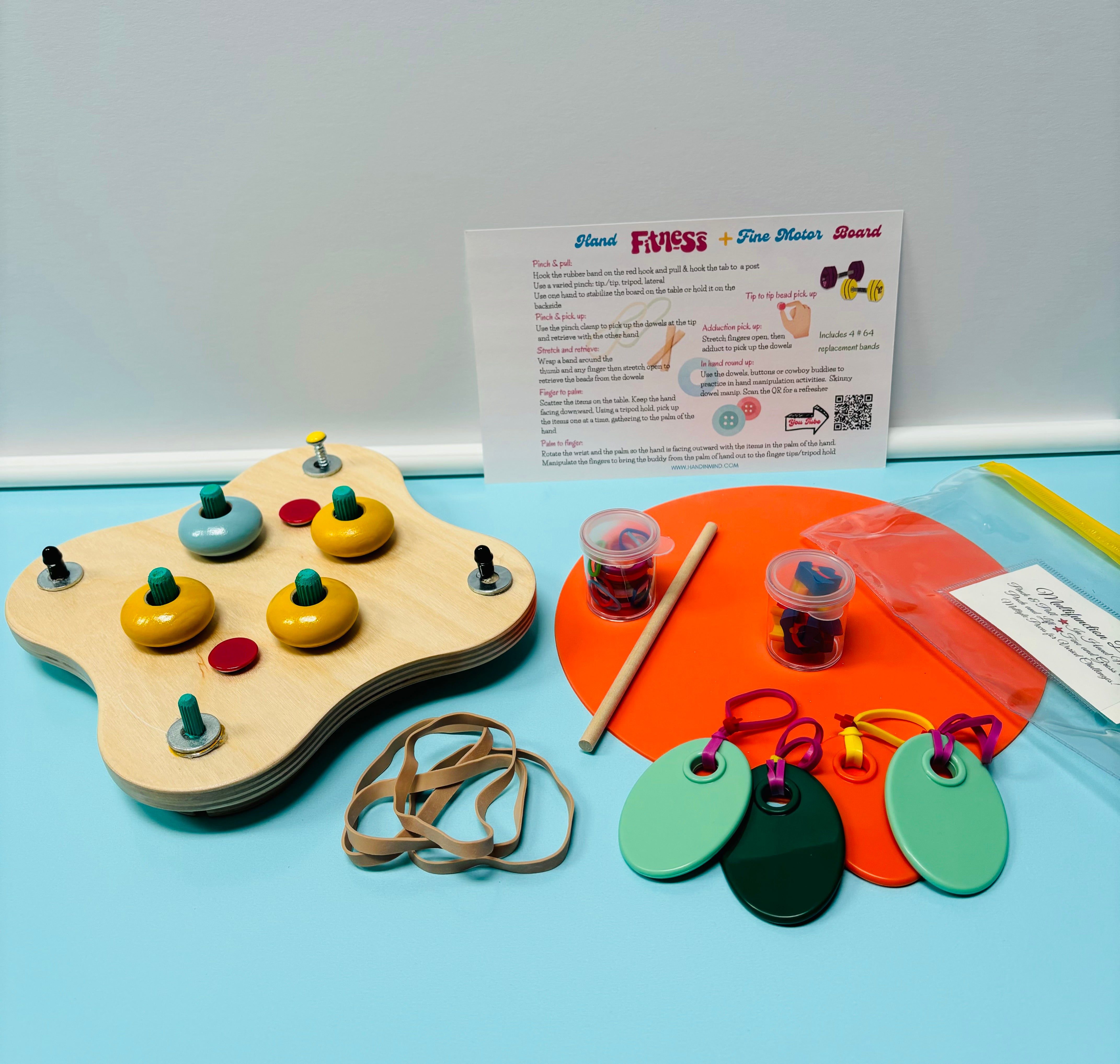 HAND FITNESS AND FINE MOTOR BOARD - Hand in Mind