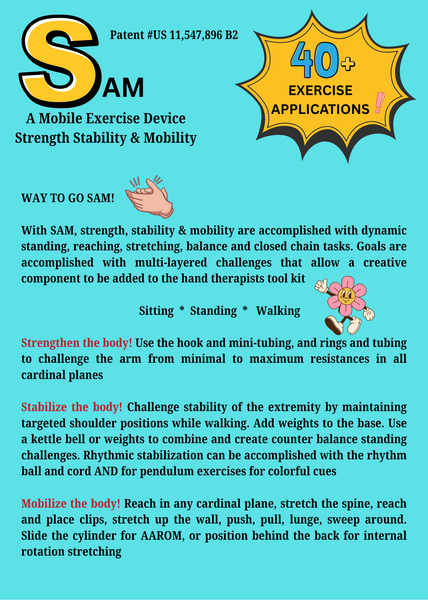 b. SAM!  mobile exercise device