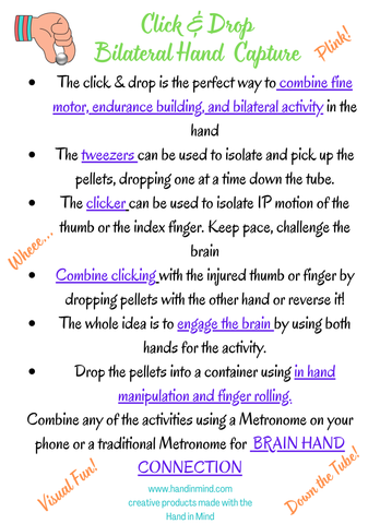 Click & Drop: Bilateral Hand Capture