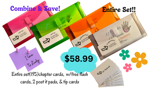 Study for the CHT easy as 1, 2, 3,  with a study stack system!