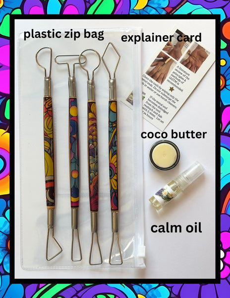 a. Tissue movers! -A new take on clay tools!