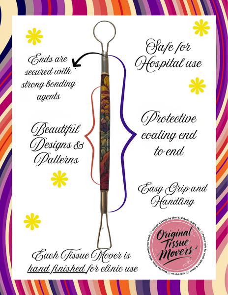 a. 5 PIECE Tissue movers! -A new take on clay tools!