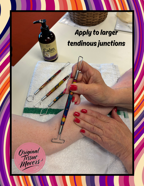 a. 5 PIECE Tissue movers! -A new take on clay tools!