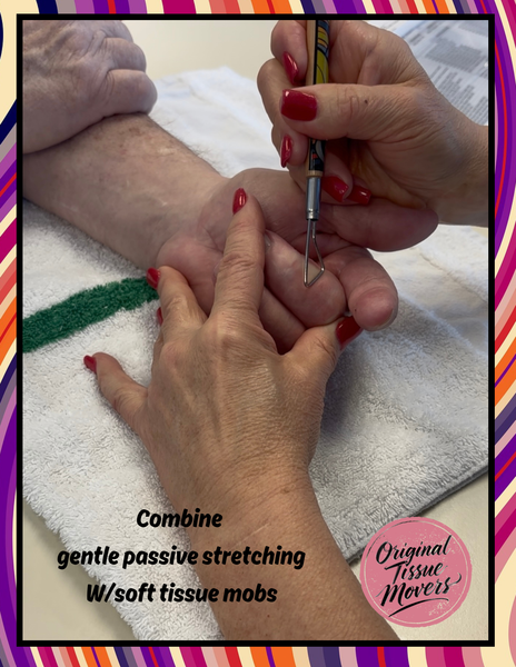 a. 5 PIECE Tissue movers! -A new take on clay tools!