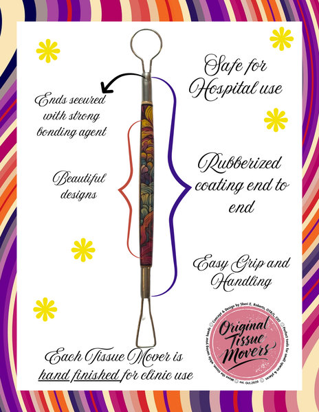 a. 5 PIECE Tissue movers! -A new take on clay tools!