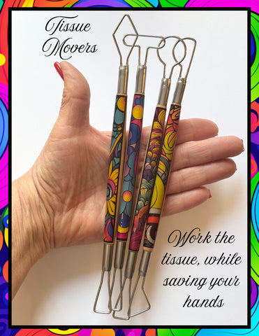 a. Tissue movers! -A new take on clay tools!