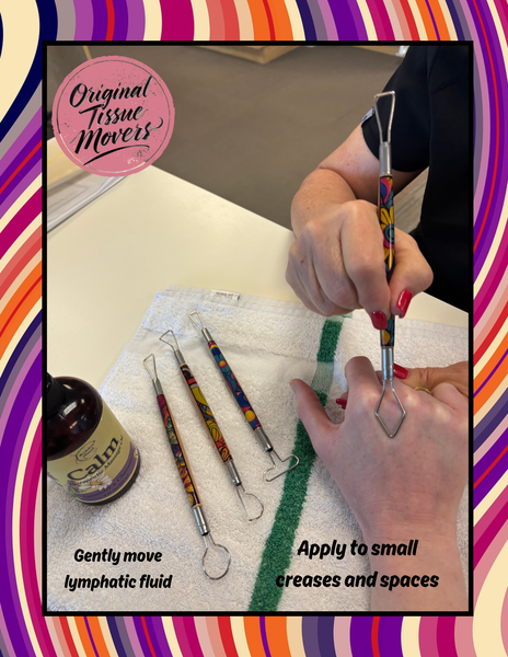 a. 5 PIECE Tissue movers! -A new take on clay tools!