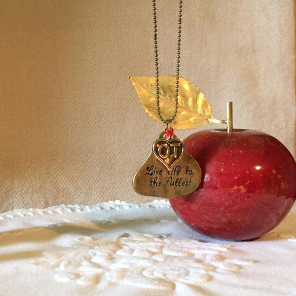 Necklace OT "Live Life to The Fullest" two options