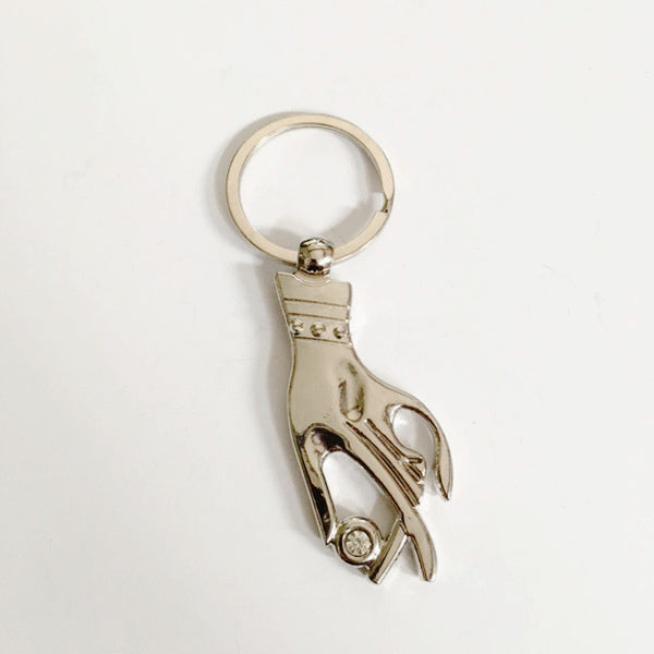 key ring/ hand shaped/hand therapy jewelry