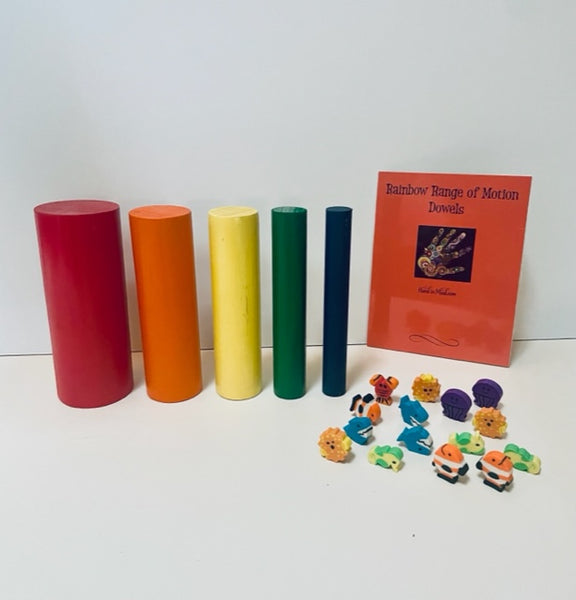 d. Rainbow range of motion dowels