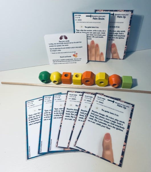 Hand Therapy treatment Resources: Swish Bead Kabob