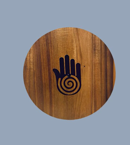 Hand print Wobble board- just for the hand! I am in the process of making a new batch of wobble boards after the new year. I have a few of the painted wobbles and will update the inventory ASAP.