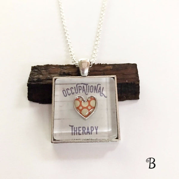 A heart for occupational therapy/ OT jewelry