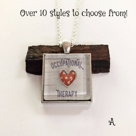 A heart for occupational therapy/ OT jewelry