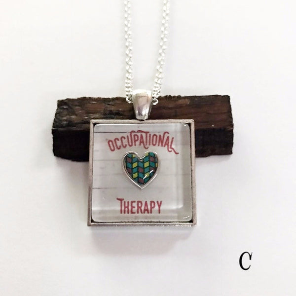 A heart for occupational therapy/ OT jewelry