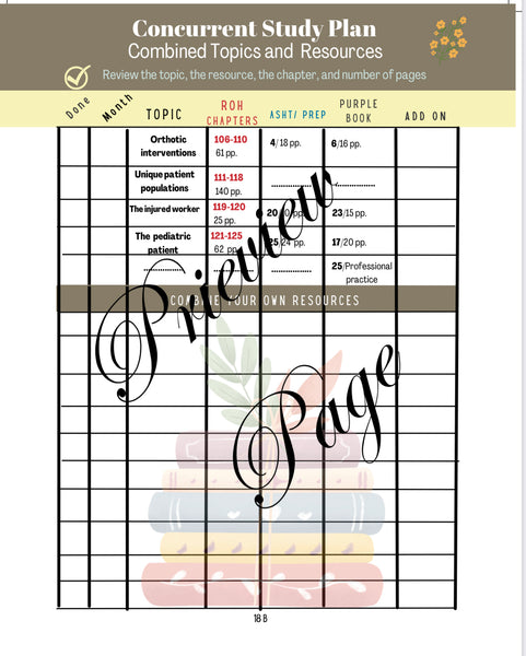 A New Spiral bound, Ultimate CHT Study Guide, Planner & Comprehensive Workbook.