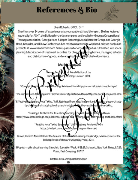 A New Spiral bound, Ultimate CHT Study Guide, Planner & Comprehensive Workbook.