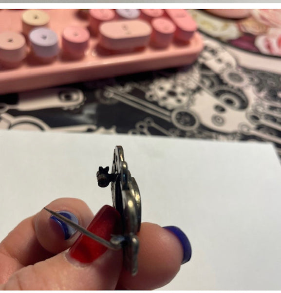 Vintage sterling silver Marcasite