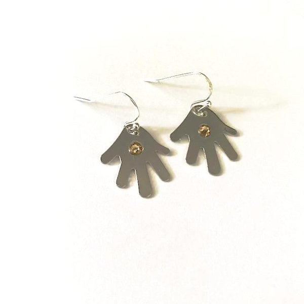 Earrings/Hand Shaped/hand therapy jewelry