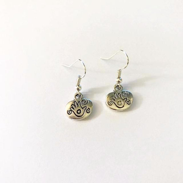 Earrings/hand shaped/hand therapy jewelry