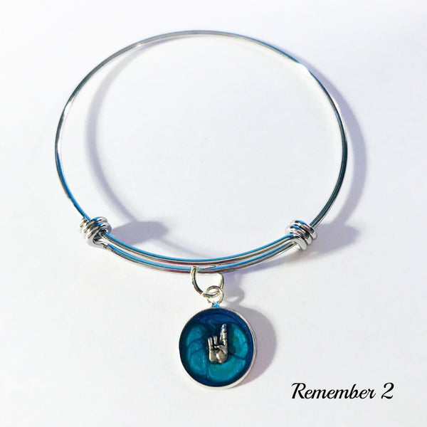 Bracelet/hand gesture/organic/hand therapy jewelry