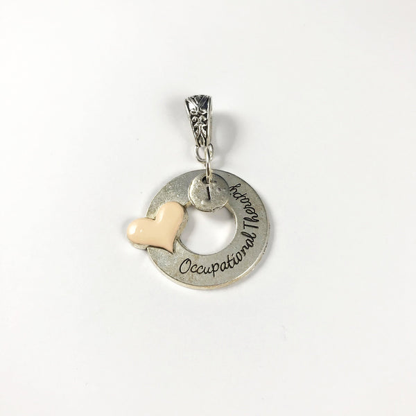 "I Heart Occupational Therapy" Necklace