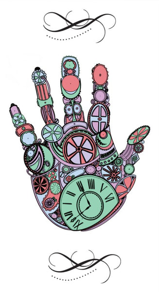 mini poster; The Hand as a mechanical wonder